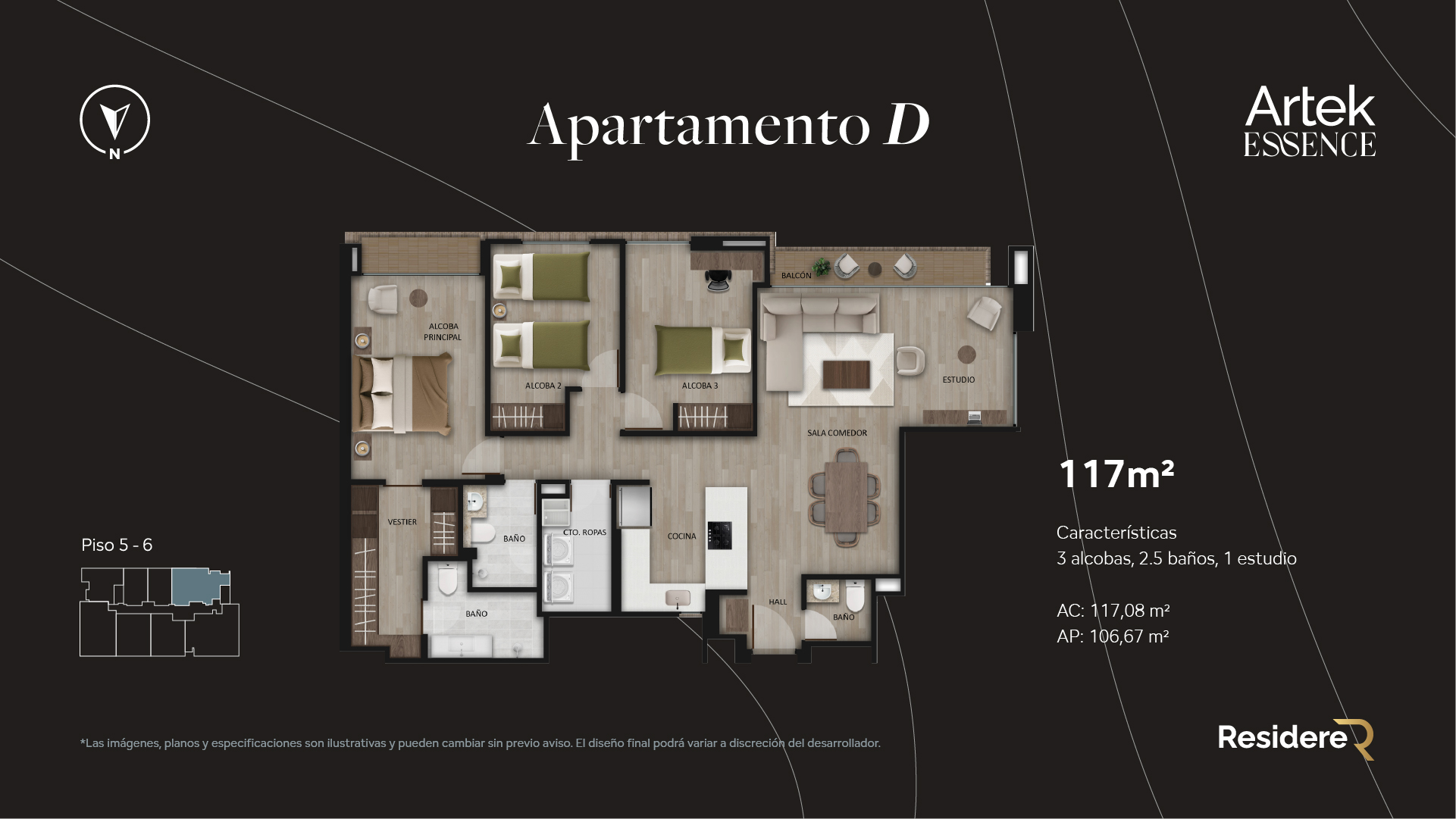 Galería_Planta Apto D
