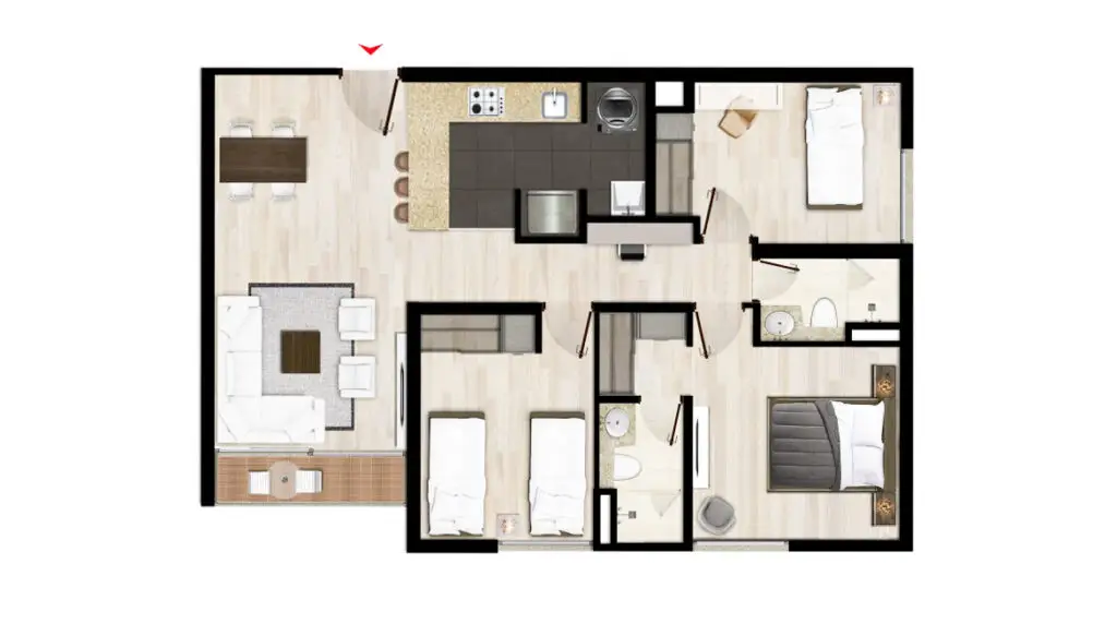 APTO 70 M2